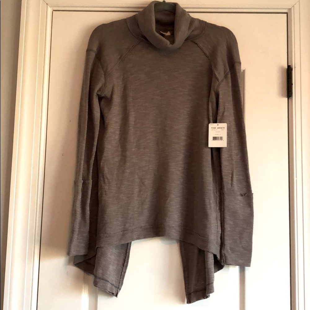 Free People Split Back Top